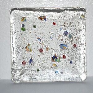 Venetian Art Glass W/Millefiori Glass‎